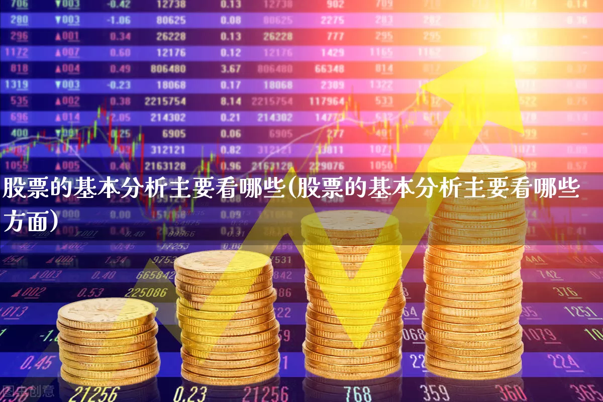 股票的基本分析主要看哪些(股票的基本分析主要看哪些方面)_https://www.ccit-cctv.com_科创板_第1张