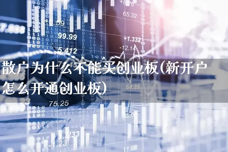 散户为什么不能买创业板(新开户怎么开通创业板)_https://www.ccit-cctv.com_科创板_第1张