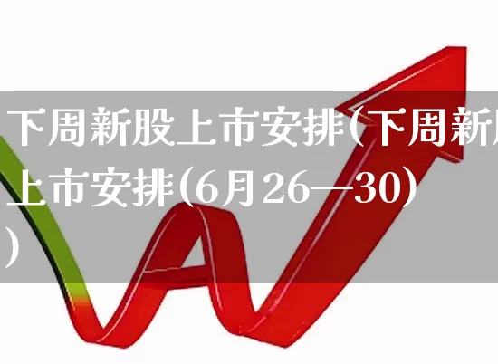 下周新股上市安排(下周新股上市安排(6月26—30))_https://www.ccit-cctv.com_北交所_第1张