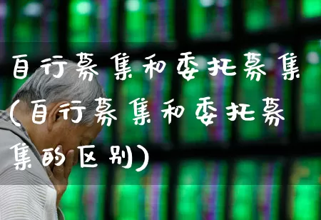 自行募集和委托募集(自行募集和委托募集的区别)_https://www.ccit-cctv.com_创业板_第1张