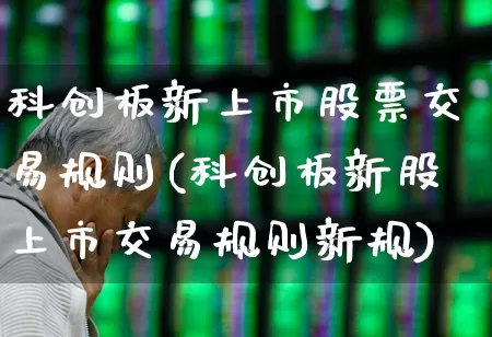 科创板新上市股票交易规则(科创板新股上市交易规则新规)_https://www.ccit-cctv.com_上交所_第1张