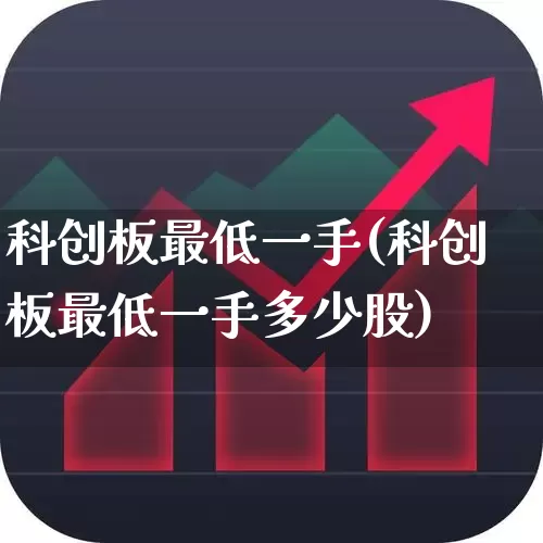 科创板最低一手(科创板最低一手多少股)_https://www.ccit-cctv.com_科创板_第1张