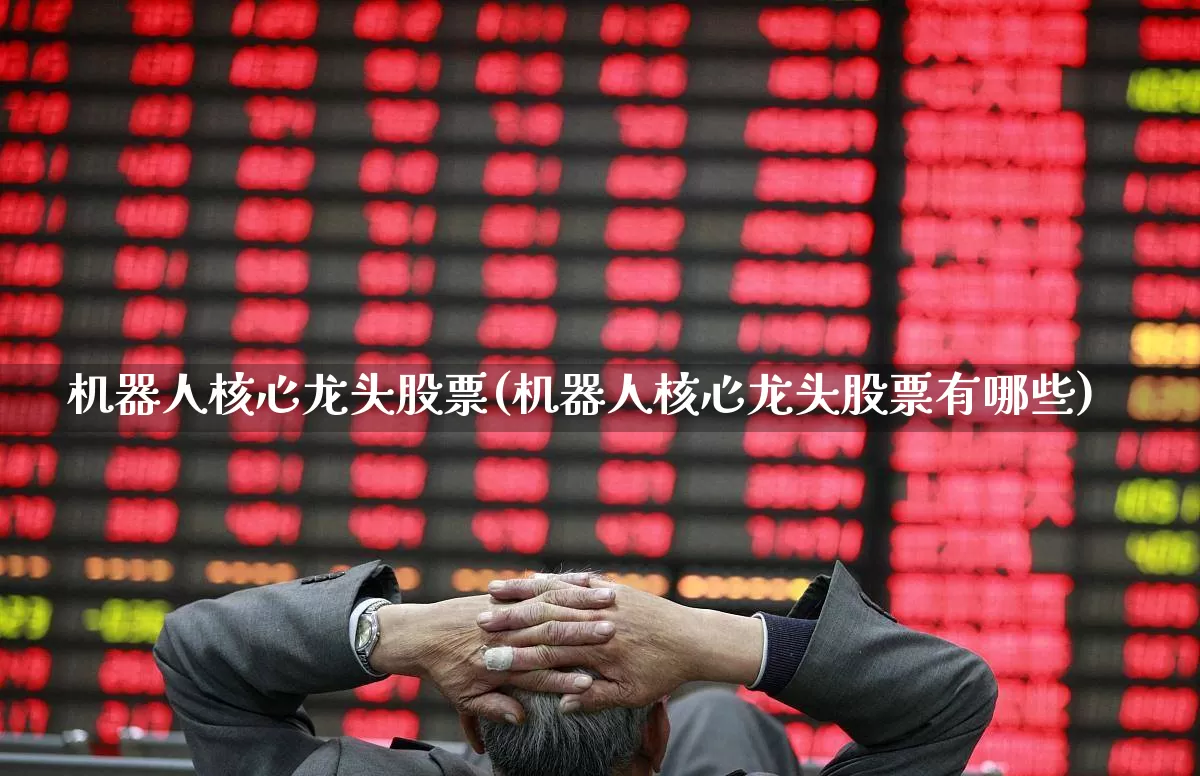 机器人核心龙头股票(机器人核心龙头股票有哪些)_https://www.ccit-cctv.com_创业板_第1张