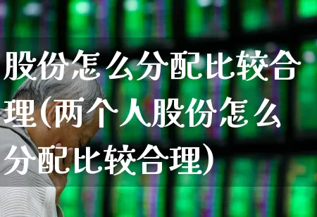 股份怎么分配比较合理(两个人股份怎么分配比较合理)_https://www.ccit-cctv.com_深交所_第1张