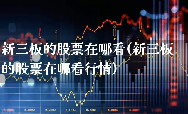 新三板的股票在哪看(新三板的股票在哪看行情)_https://www.ccit-cctv.com_创业板_第1张