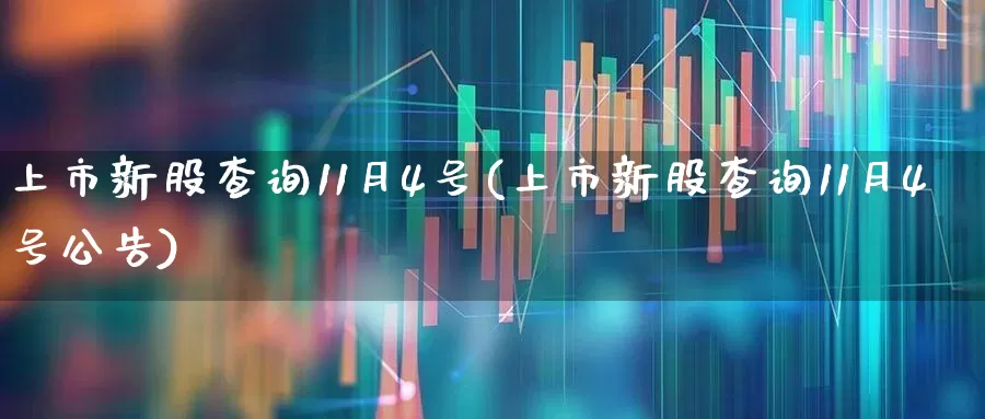 上市新股查询11月4号(上市新股查询11月4号公告)_https://www.ccit-cctv.com_深交所_第1张