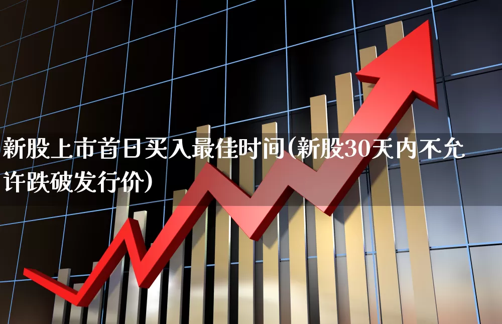 新股上市首日买入最佳时间(新股30天内不允许跌破发行价)_https://www.ccit-cctv.com_上交所_第1张