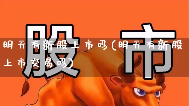 明天有新股上市吗(明天有新股上市交易吗)_https://www.ccit-cctv.com_北交所_第1张